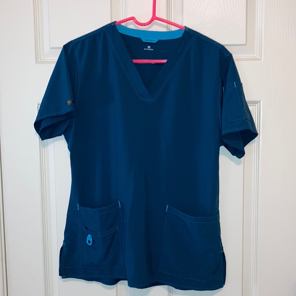 Matching medical scrub set